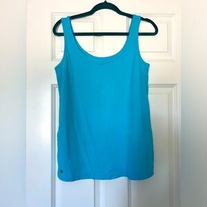 Lilly Pulitzer Hailee tank top size L. Blue